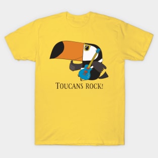 Toucans Rock, Cute Funny Toucan Bird T-Shirt
